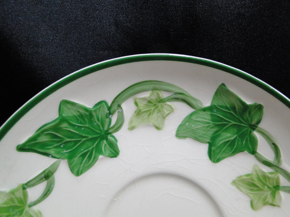 Franciscan Ivy (USA), Green: Cup & Saucer Set, 2 5/8", No Backstamp