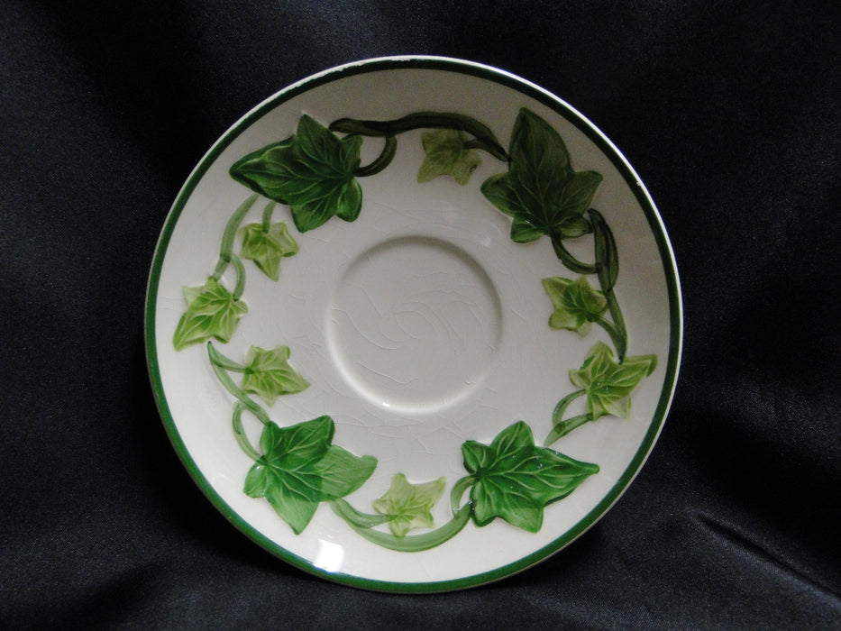 Franciscan Ivy (USA), Green: Cup & Saucer Set, 2 5/8", No Backstamp