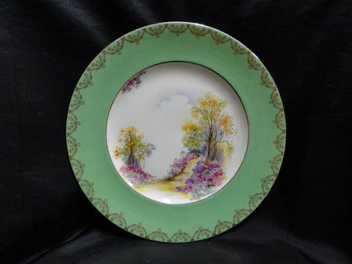 Shelley England's Charm, Hillside Landscape: Dinner Plate, 10 5/8", Wear