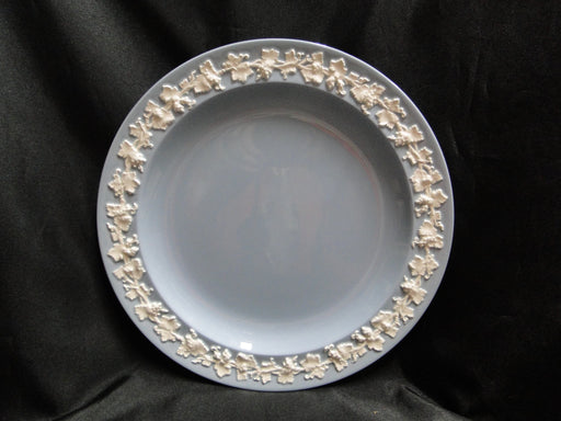 Wedgwood Queensware Cream on Lavender / Blue, Plain: Dinner Plate, 10"
