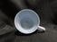 Wedgwood Queensware Cream on Lavender / Blue, Plain: Demi Cup & Saucer As Is