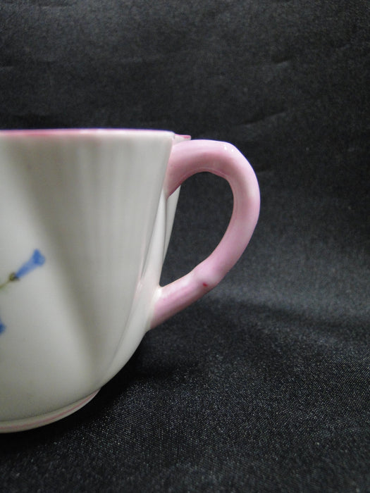 Shelley Rose & Red Daisy, Pink Trim: Cup & Saucer Set (s), 2 3/8", Dainty
