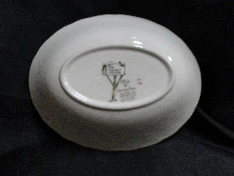 Johnson Brothers Friendly Village, England: Oval Serving Bowl, 9", Crazing
