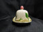 Franciscan Desert Rose, USA: Covered Butter Dish w/ Lid & Rose Handle
