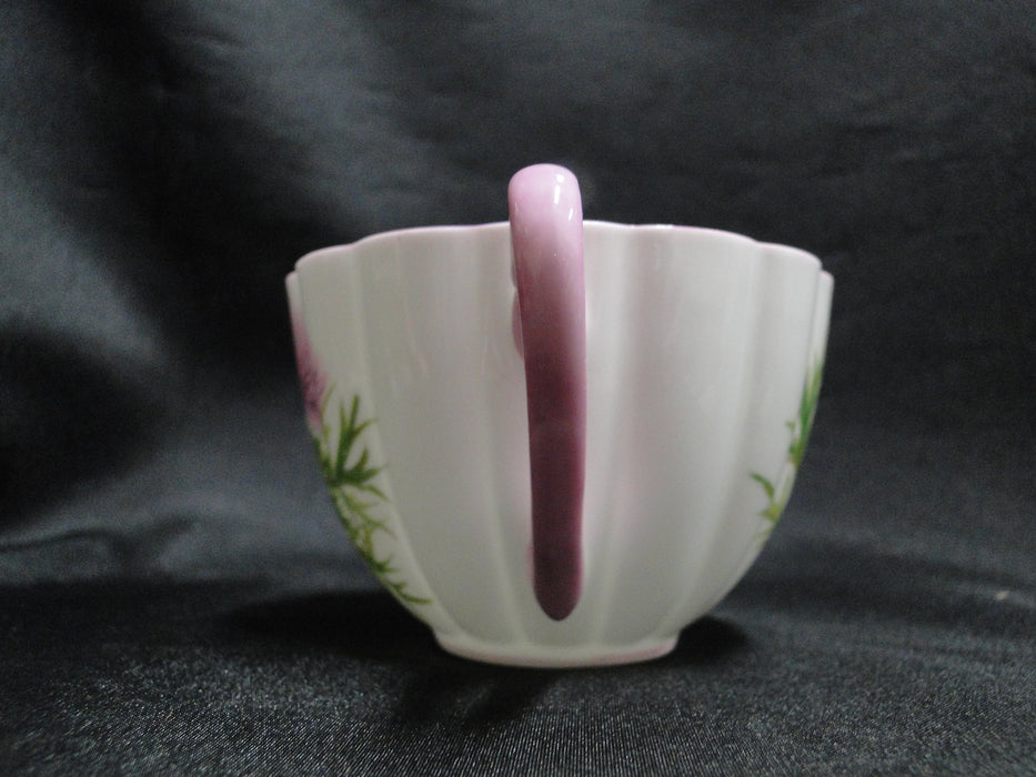 Shelley Thistle, Purple, Pink Trim: Cup & Saucer Set, 2 1/4", Ludlow