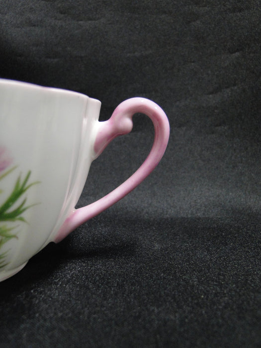 Shelley Thistle, Purple, Pink Trim: Cup & Saucer Set, 2 1/4", Ludlow
