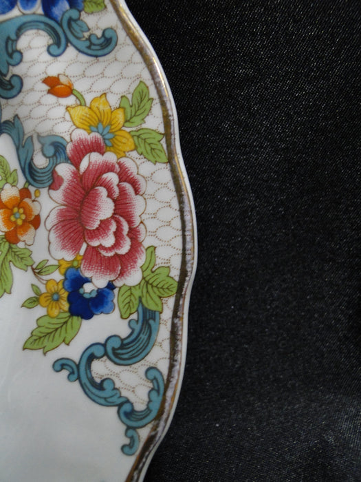 Booths Floradora Gold, Florals, Gold Trim: Bread Plate (s), 6 7/8", As Is