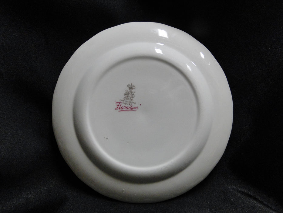 Booths Floradora Gold, Florals, Gold Trim: Bread Plate (s), 6 7/8", As Is