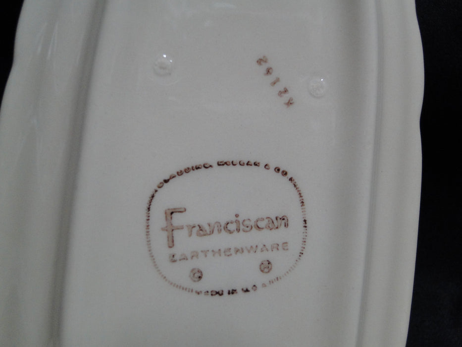 Franciscan Desert Rose, USA: Covered Butter Dish w/ Lid & Rose Handle