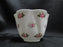 Shelley Rosebud, Pink Roses, Green Trim: Cup & Saucer Set, 2 1/2", Dainty