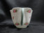 Shelley Rosebud, Pink Roses, Green Trim: Cup & Saucer Set, 2 1/2", Dainty