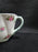 Shelley Rosebud, Pink Roses, Green Trim: Cup & Saucer Set, 2 1/2", Dainty