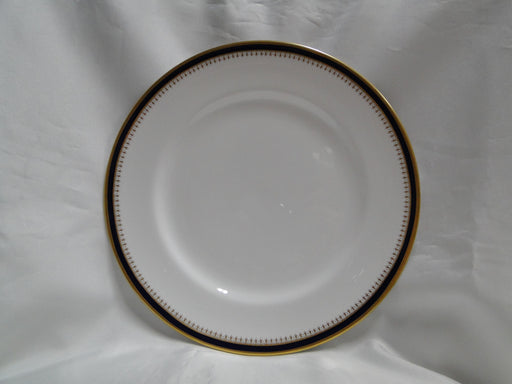 Spode Knightsbridge Cobalt, Blue Band & Gold on White: Dinner Plate (s), 10 3/4"