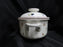 Villeroy & Boch Petite Fleur, Small Flowers, Red Trim: Oval Casserole & Lid