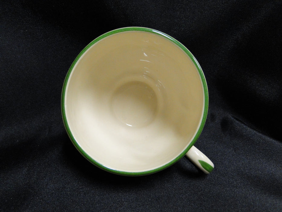 Franciscan Ivy (USA), Green: Cup & Saucer Set, 2 5/8", Nick