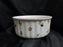 Villeroy & Boch Petite Fleur, Small Flowers, Red Trim: Souffle, 7 7/8" x 3 1/2"