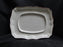 Villeroy & Boch Petite Fleur, Small Flowers, Red Trim: Butter Dish & Lid