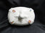 Villeroy & Boch Petite Fleur, Small Flowers, Red Trim: Butter Dish & Lid