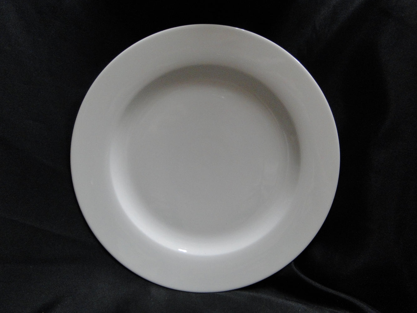 Steelite Folio Stratford: NEW White Flat Rim Dinner / Charger Plate (s), 11"