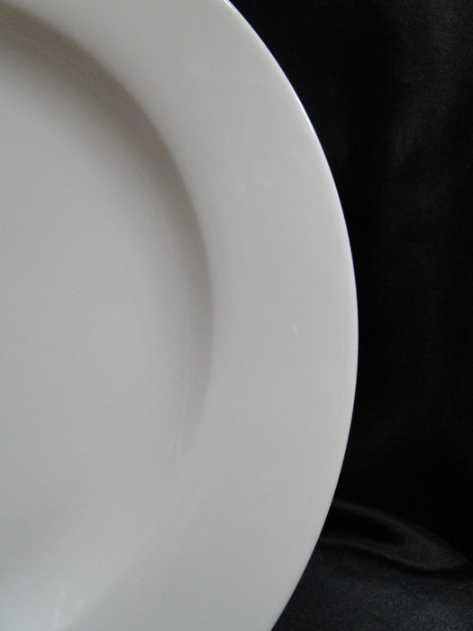 Steelite Folio Stratford: NEW White Flat Rim Dinner / Charger Plate (s), 11"