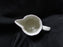Villeroy & Boch Petite Fleur, Small Flowers, Red Trim: Creamer, 3 5/8" Tall