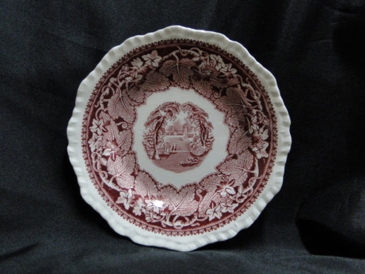 Mason's Vista Pink, Transferware: Bread Plate (s), 5 7/8", Crazing