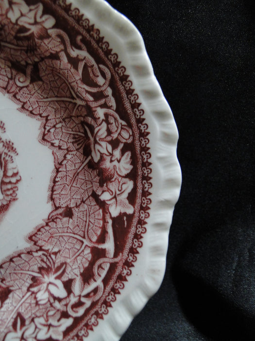Mason's Vista Pink, Transferware: Bread Plate (s), 5 7/8", Crazing