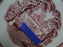 Mason's Vista Pink, Transferware: Bread Plate (s), 5 7/8", Crazing
