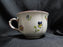 Villeroy & Boch Petite Fleur, Small Flowers, Red Trim: Cup & Saucer Set, 2 3/8"