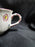 Villeroy & Boch Petite Fleur, Small Flowers, Red Trim: Cup & Saucer Set, 2 3/8"
