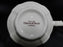 Villeroy & Boch Petite Fleur, Small Flowers, Red Trim: Cup & Saucer Set, 2 3/8"