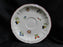 Villeroy & Boch Petite Fleur, Small Flowers, Red Trim: Cup & Saucer Set, 2 3/8"