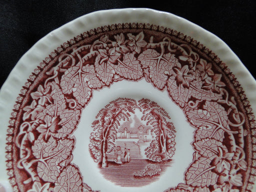 Mason's Vista Pink, Transferware: 5 7/8" Saucer Only, No Cup, Nick