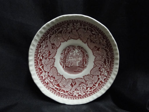 Mason's Vista Pink, Transferware: 5 7/8" Saucer Only, No Cup, Nick