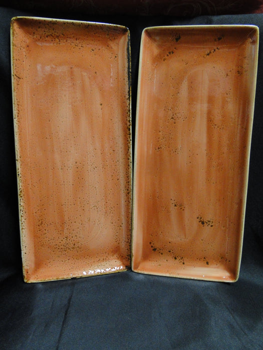 Steelite Craft, England: NEW Terracotta Rectangular Tray (s), 14 1/2" x 6 1/2"