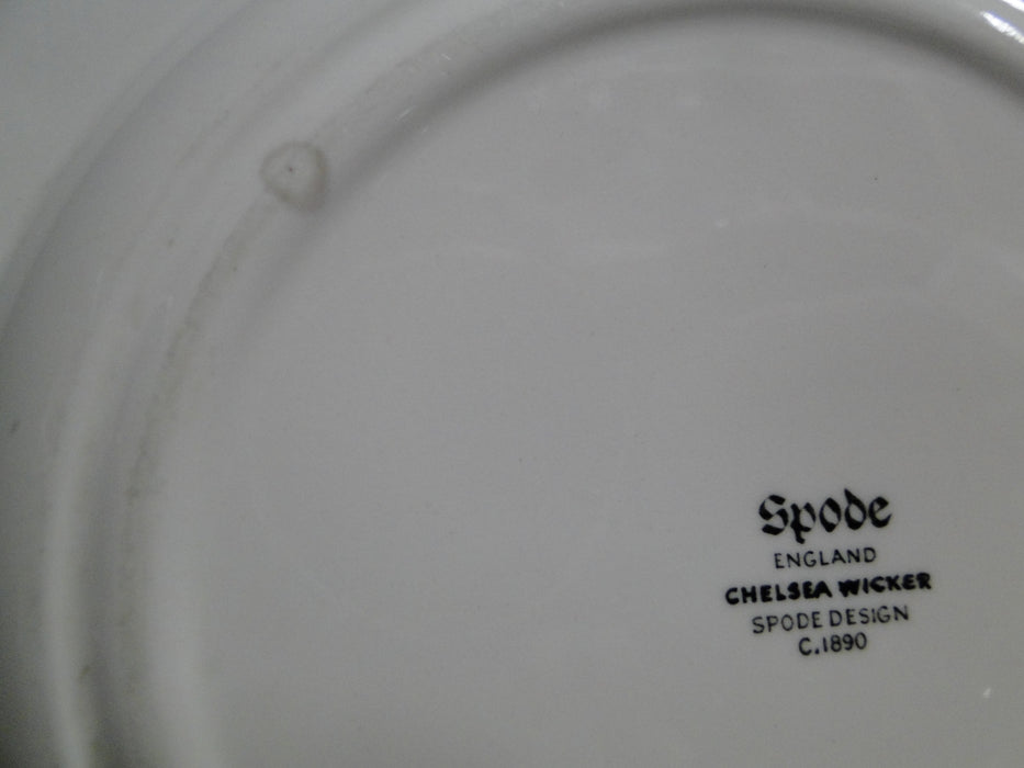 Spode Chelsea Wicker, Embossed Basketweave: Salad Plate (s), 7 5/8"