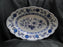 Schaller / Winterling Bavaria Blue Onion: Oval Serving Platter, 14 5/8" x 9 3/4"