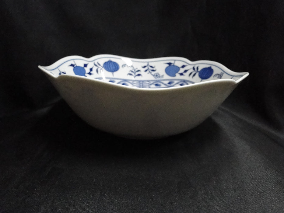 Schaller / Winterling Bavaria Blue Onion: Square Serving Bowl, 9" x 3" Tall