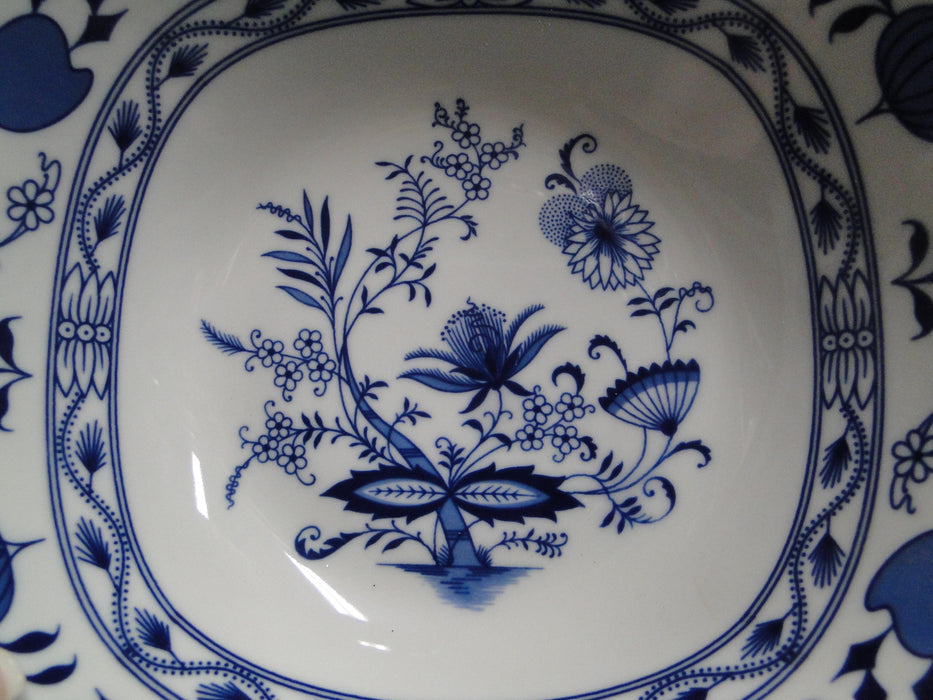Schaller / Winterling Bavaria Blue Onion: Square Serving Bowl, 9" x 3" Tall