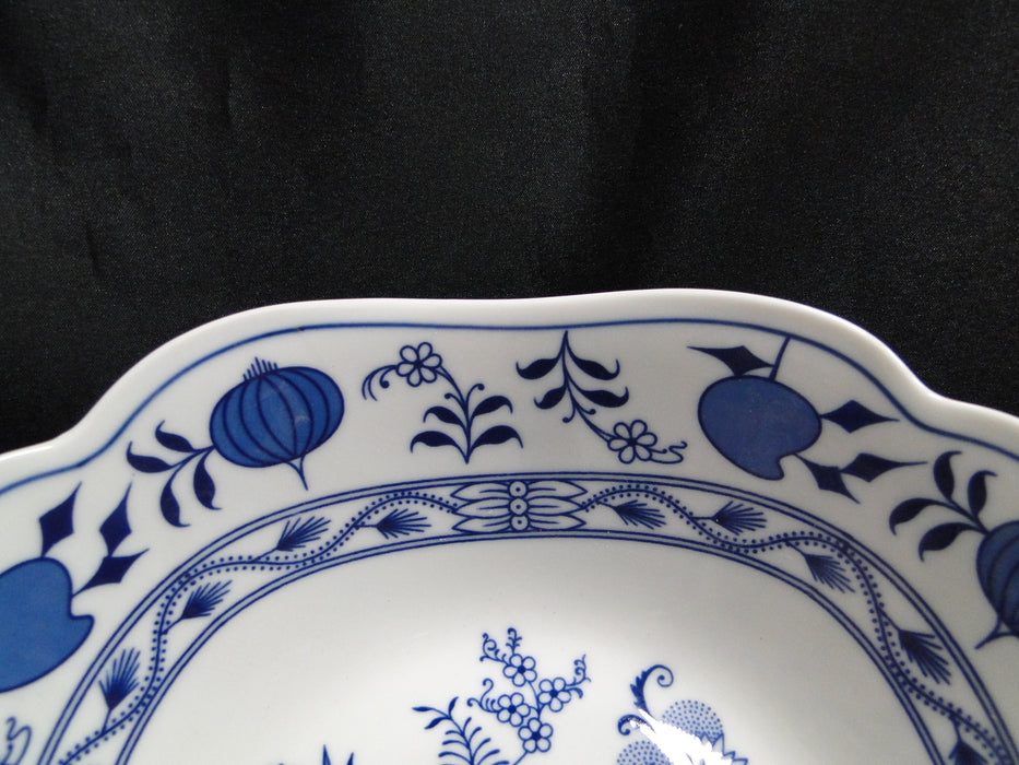 Schaller / Winterling Bavaria Blue Onion: Square Serving Bowl, 9" x 3" Tall