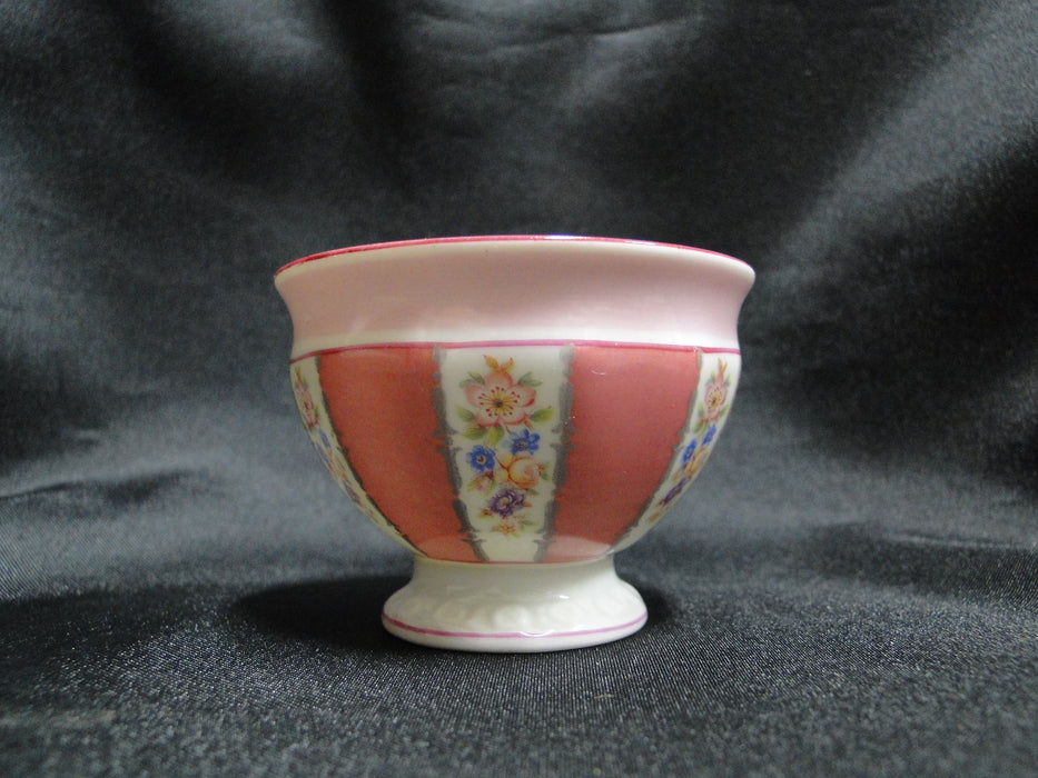 Rosenthal Pink & White Panels, Florals: Demitasse Cup & Saucer Set, 1 3/4"