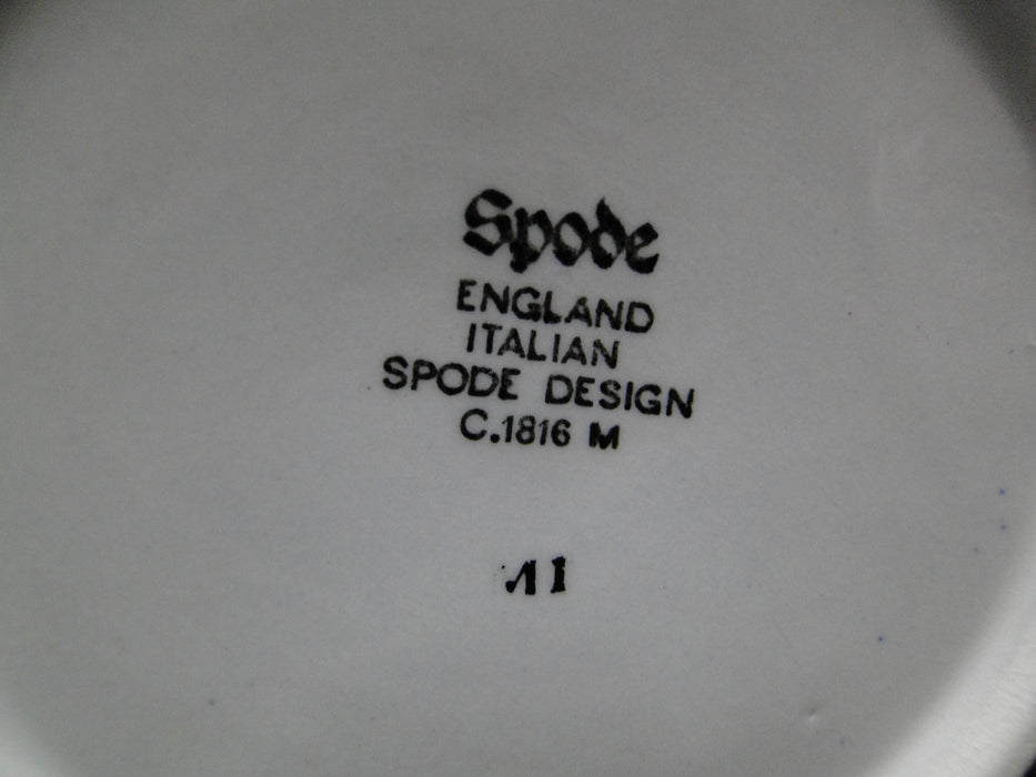 Spode Italian, Blue Scene, England: Mug (s), 3 3/8" Tall, Design Inside