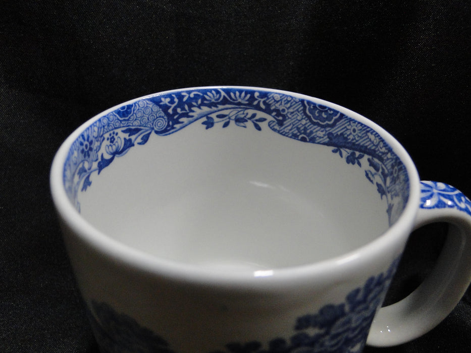 Spode Italian, Blue Scene, England: Mug (s), 3 3/8" Tall, Design Inside