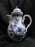 Schaller / Winterling Bavaria Blue Onion: Coffee Pot & Lid, 8 3/4" Tall