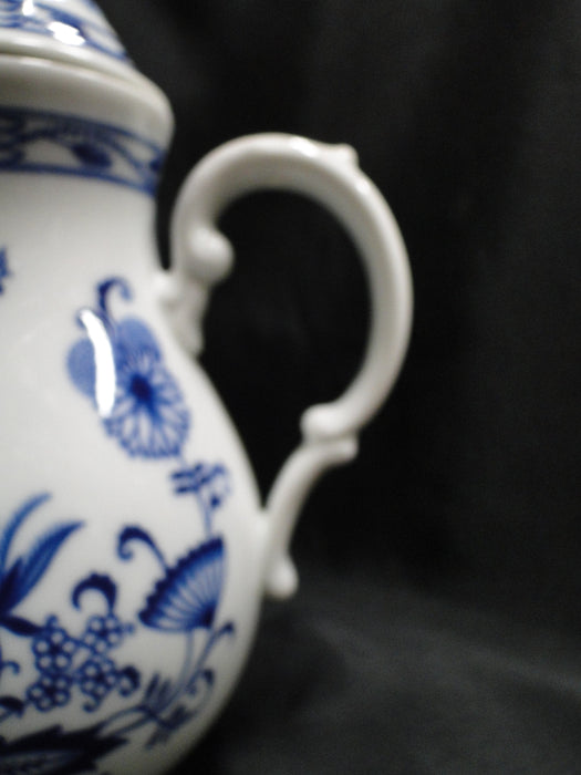 Schaller / Winterling Bavaria Blue Onion: Coffee Pot & Lid, 8 3/4" Tall