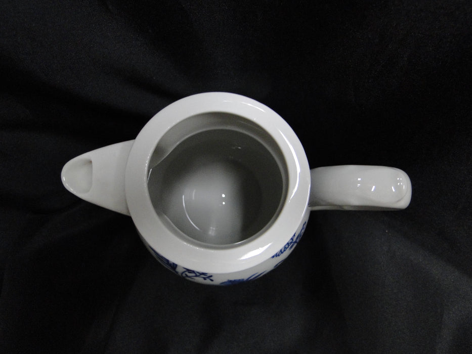 Schaller / Winterling Bavaria Blue Onion: Coffee Pot & Lid, 8 3/4" Tall