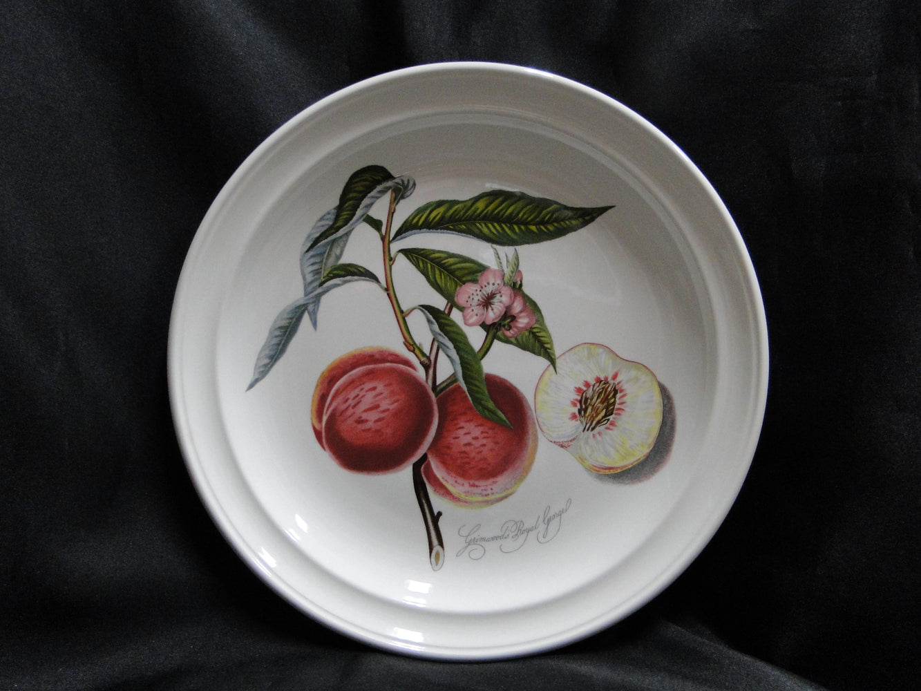 Portmeirion Pomona: Dinner Plate, Royal George, 10 ½”, No Laurel