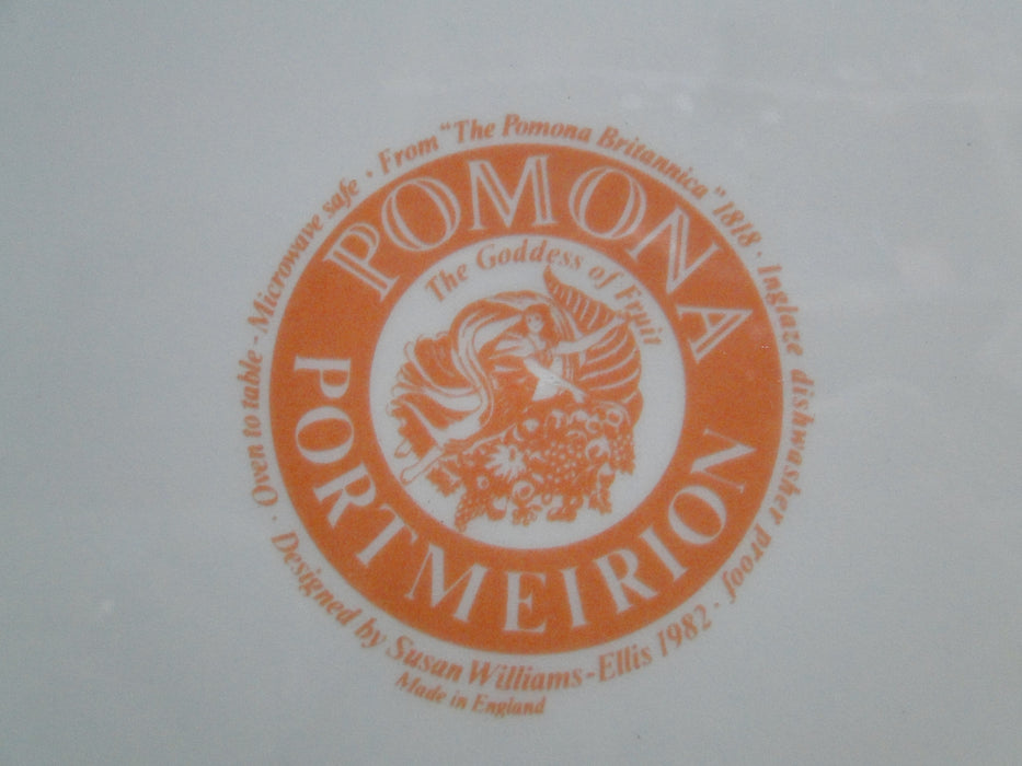 Portmeirion Pomona: Dinner Plate, Royal George, 10 ½”, No Laurel, Wear
