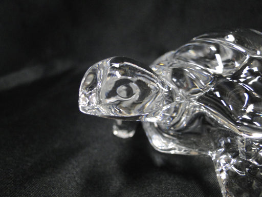 Cristal d'Arques Durand Figurines: Turtle / Tortoise, 4 1/4" x 3" x 2"