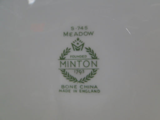 Minton Meadow, Smooth, Floral, Gold Trim: Salad Plate (s), 8"